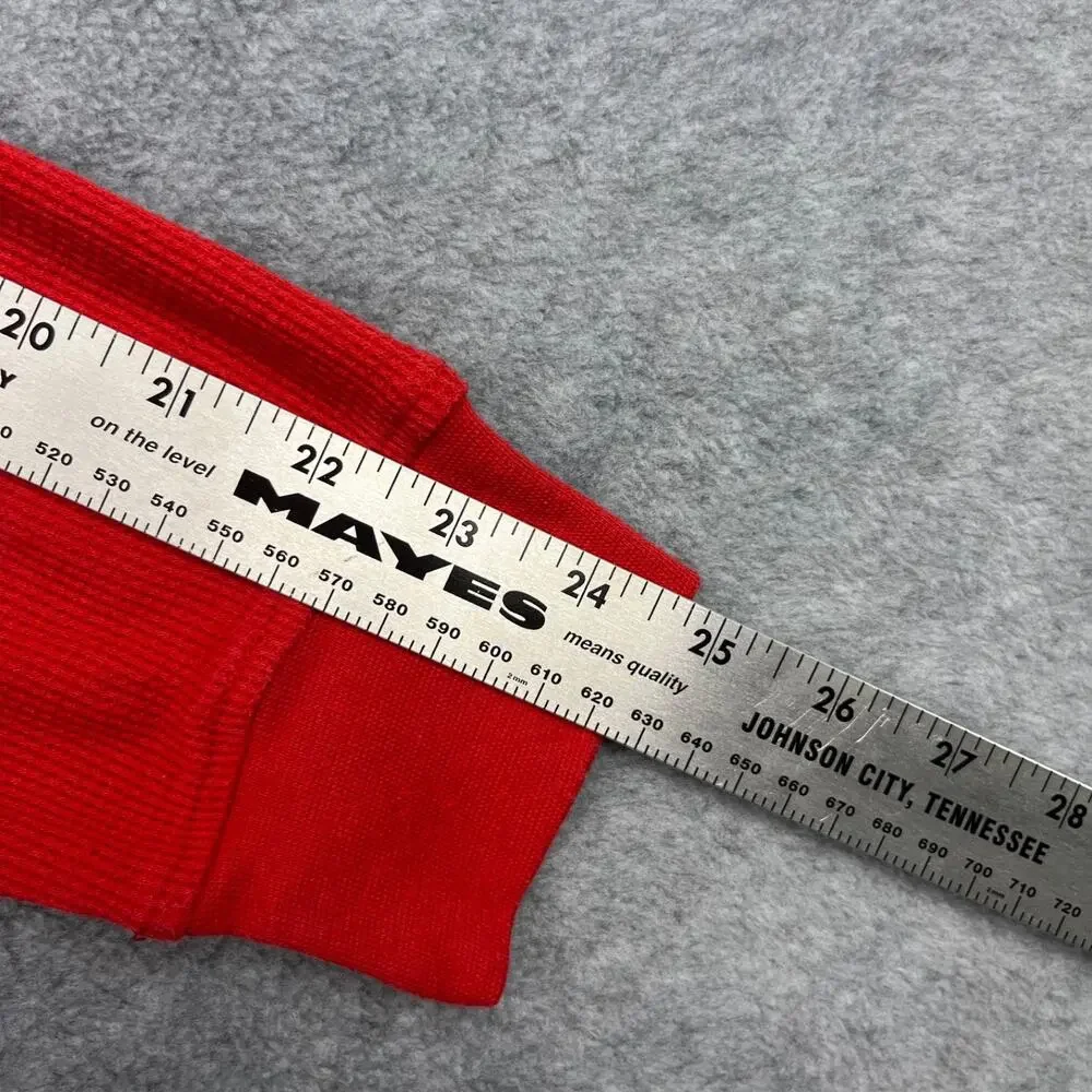portland‎ trail blazers thermal long sleeve shirt red medium